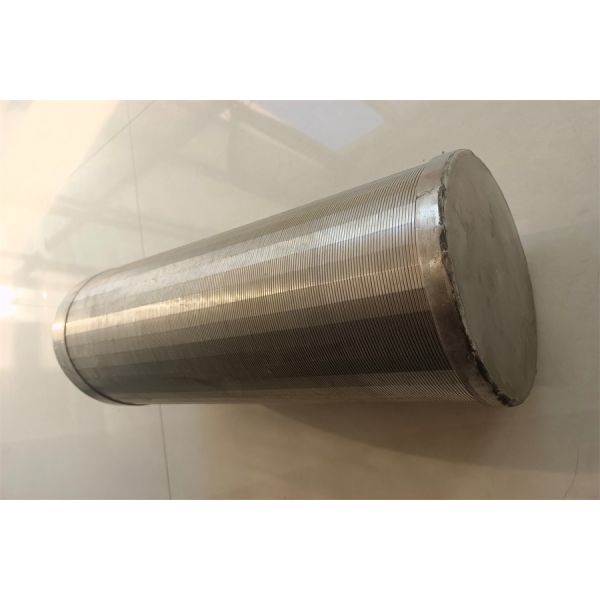 Tube d'écran de fil de cale de corrosion de tamis filtrant d'acier inoxydable de sable anti