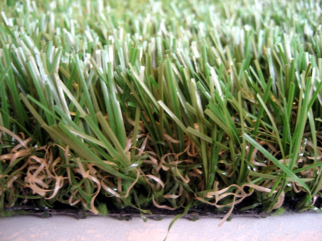 Deep Green or White Sports Landscape Tennis Artificial Turf / Synthetic Lawn 20mm 8800dtex