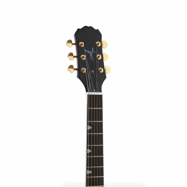 New Full Hollow Body L5 Electric Guitar Flamed Maple Top Jazz Bigsby Bridge