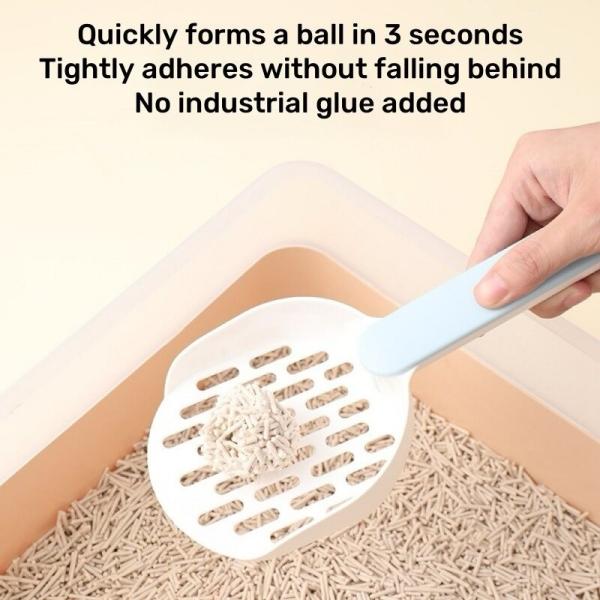 Supérieure absorbance Litter de tofu pour chat Litter de tofu organique à brûler