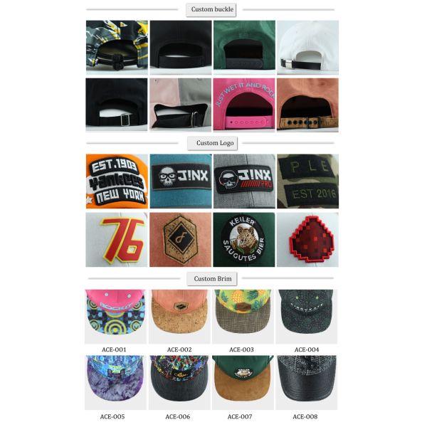 100% хлопок Fashional ODM плоско наполняется до краев крышка хмеля шляпы бейсбола корейская тазобедренная