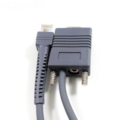 RS232 DB9 To Rj45 Barcode Scanner Cord 2m 7ft CBA-R01-S07PAR