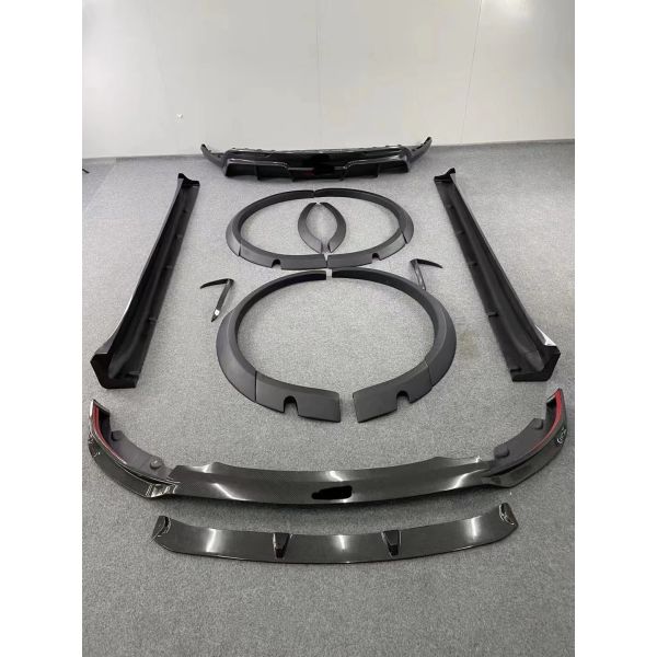 New Product MODEL Y Carbon Fiber Body Kit Model Y Front Shovel Rear Diffuser Spoiler Cover