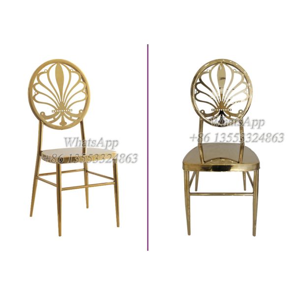 Gold Stainless Steel Wedding Chair Supplier From China (YS-82-1)