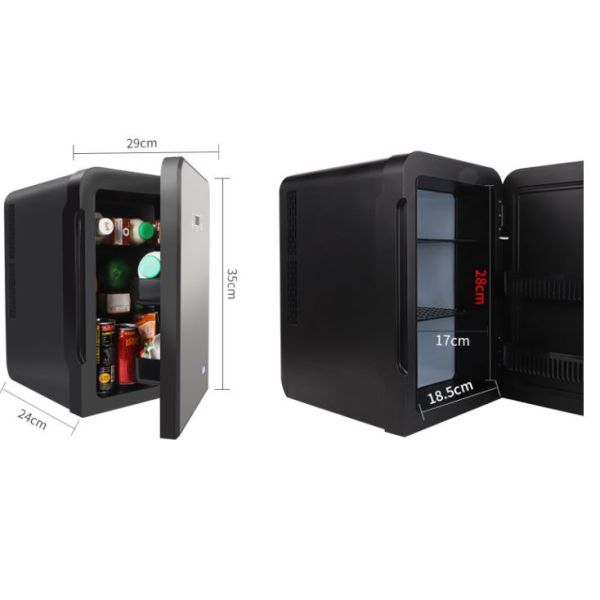 0.35 Cu Ft 10 Liter 12V Mini Fridge Car Fridge 50W