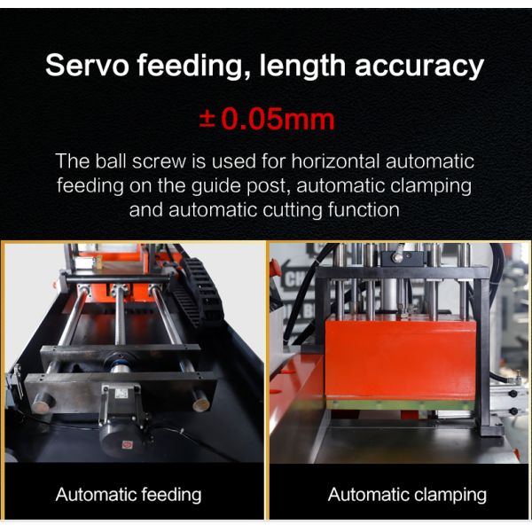 High Precision Cutting Machine 455CNC Automatic Aluminum Cutting Machine