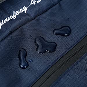 Orange 40L Waterproof Backpack 55cm Camping Travel Backpack With USB Charge Hole