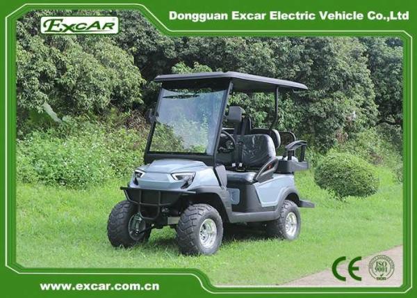 4 carrinhos de golfe elétricos dos assentos, carrinhos elétricos populares do golfe 48V com placa de Caddle