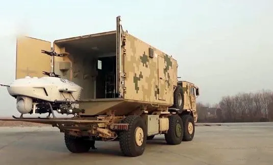Isuzu Hino HOWO Uav Drone Emergency Support Vehicle Fixed Wing Uav Transportation Truck