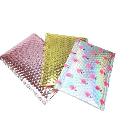 Customizable Plastic Recycle Plastic Bubble Mailer With UV Resistant Coating