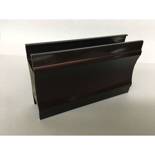 Reddish Brown Extruded Aluminum Electronics Enclosure T5 , T6 Temper