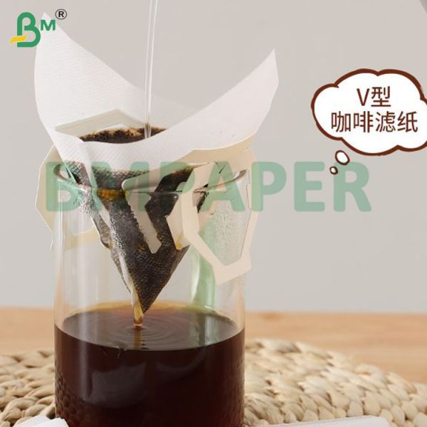 54gsm Bleached Micro - Creped Coffee Filter Base Paper for Automatic Drip Coffee Makers