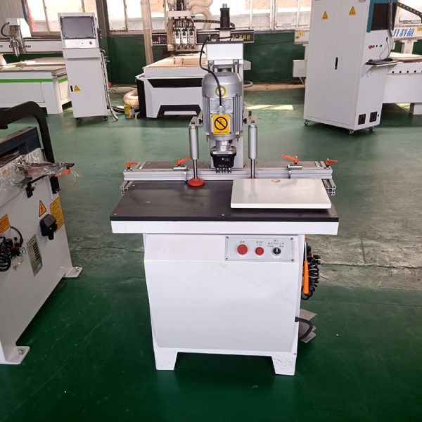 800x750x1700mm Single Line Number Hinge Boring Machine for Vertical Cabinet Drilling