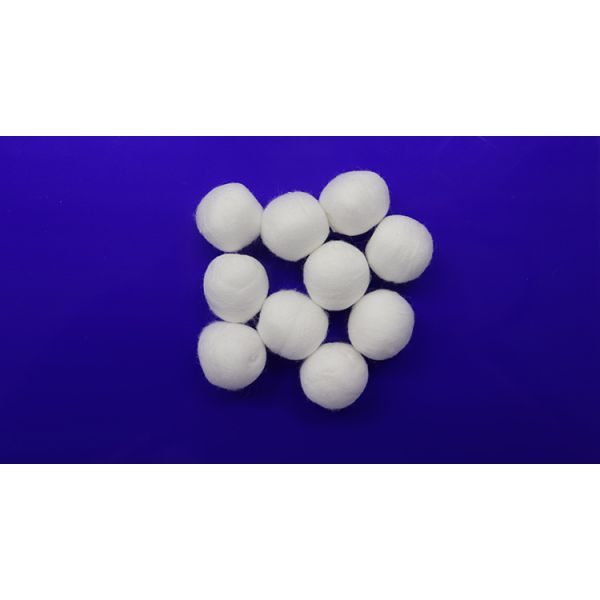 Small Medical Cotton Balls Round Shaped Environmentally Friendly Non Toxic