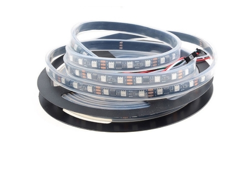 High Density 480leds High Efficiency 24V IP67 Warm White 2700K Dot Free 8mm COB LED Strip Light Kit for Home Garden Ceiling