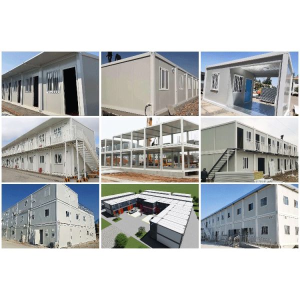 Легкие Prefab размещещния контейнера строительной площадки модульные устанавливают дом