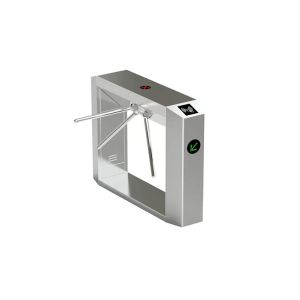 SS304 Stainless Steel 3 Arm Turnstile Gate with 35 Persons/Minute Capacity and 0.2S Operating Time