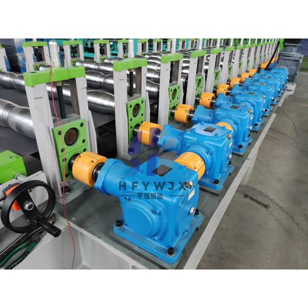 Premium 1110 Glazed Roofing Tile Forming Machine With 11kw Servo Motor PLC Control