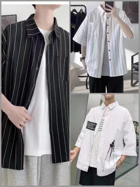 Fashion Mens Polo Shirts Short Sleeve Shirts Casual Wear Kcs17 Washable