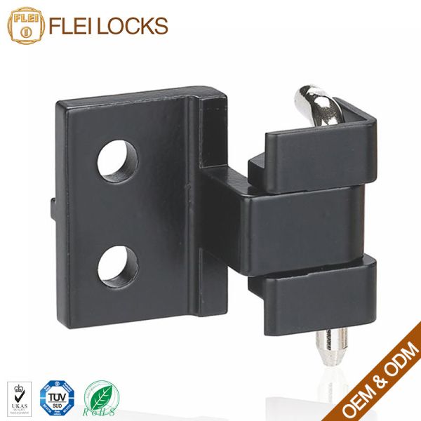 Black Powder Coated Removal Cabinet Hidden Door Conceal Hinge