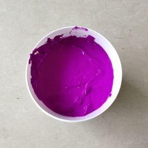 SC-5180 Personalised Rubber Stamp Ink For Fabric Printing Fluorescent Purple