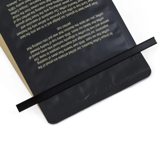 Coffee Bean 14x19cm Zipper Packaging Bag Aluminium Pouch For Food
