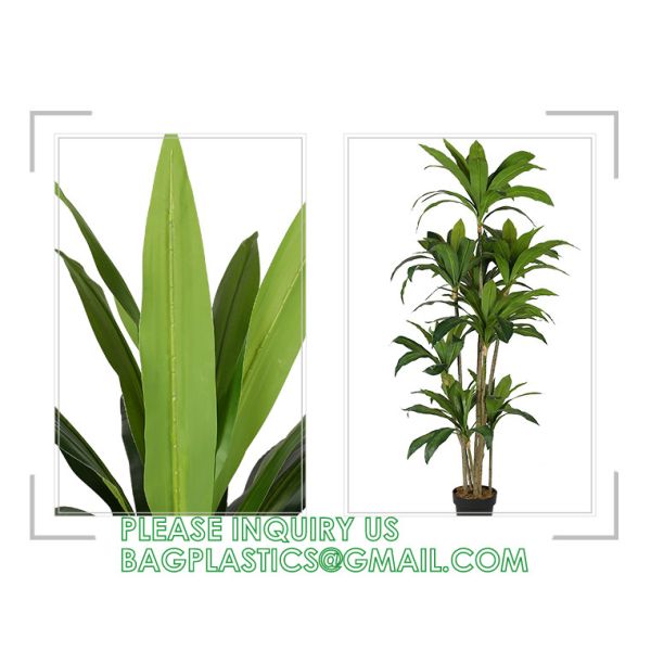Artificial Agave Plant Potted Plants, Artificial Plant Perfect for Home Office Indoor Decoration
