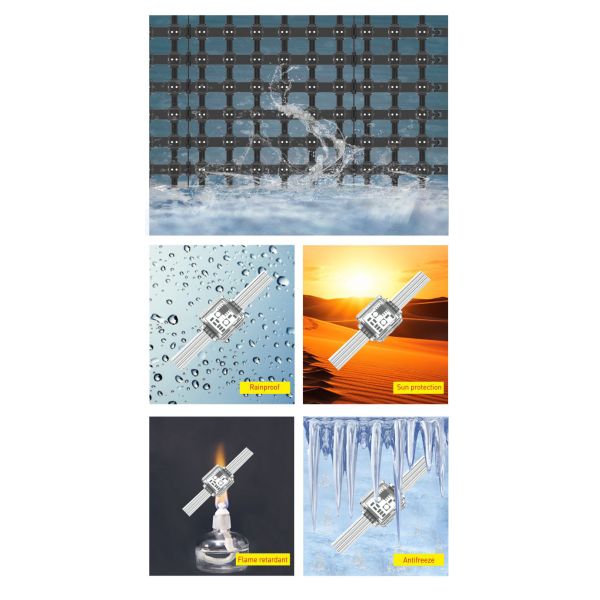 H2020-2L светодиодный сетевой экран наружного RGB прозрачный для медиа-фасадной вечеринки