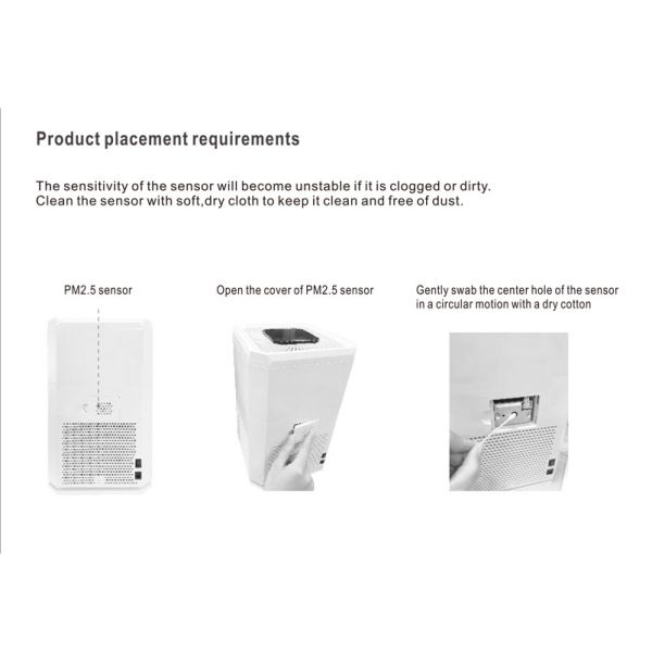 200m3/H PM2.5 Air Cleaner