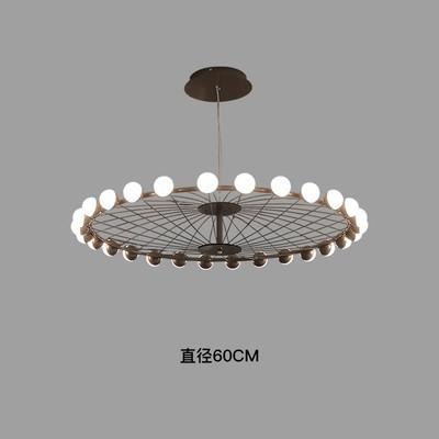 Duplex Building Ferris Wheel Large Chandelier Creative Industrial Ring Pendant Light(WH-AP-588)