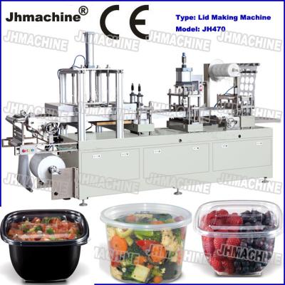 Polypropylene tranparent sheet cup lid Automatic Plastic Thermorforming Machine food grade