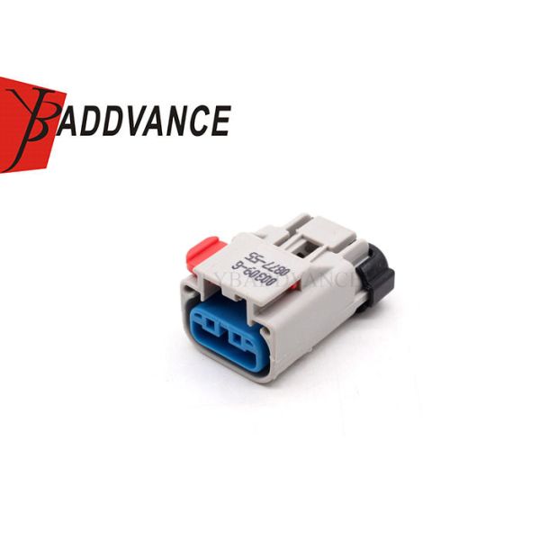 54200309 Aptiv APEX 2.8 Series Light Grey Waterproof Female 3 Pin Connector For Car