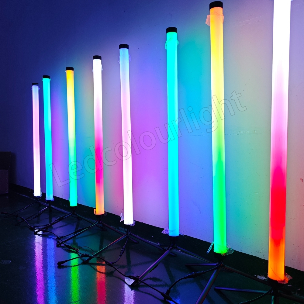 50mm Diameter DC24V DMX512 Control LED Pixel Tube for Stage and Event Lighting