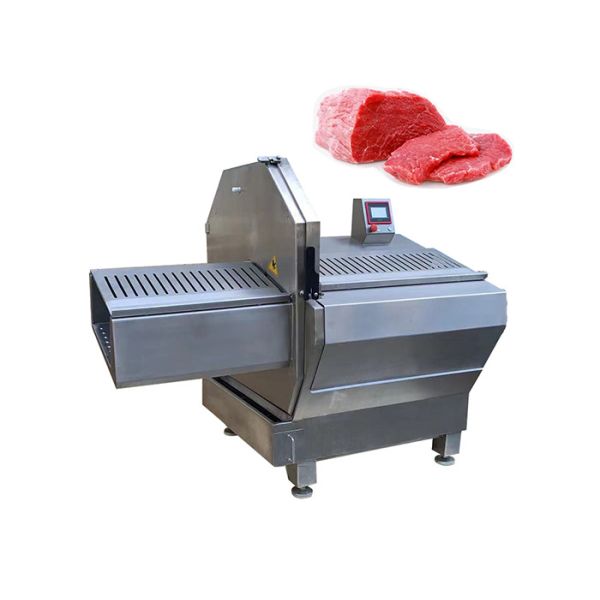 220pic/min Frozen Meat Cutting Machine Stainless Steel Steak Slicer