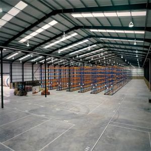 H Section Column Steel Structure Building Construction Hot Dip Galvanized
