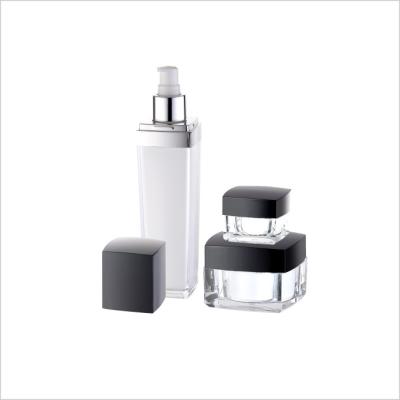 Square Hair Gel Cosmetic Cream Jar Personal Care Face Eye Cream Jar