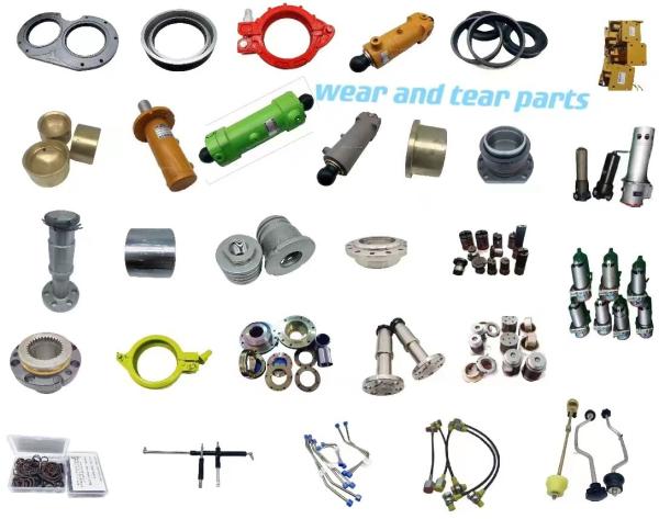 Zhengfeng Concrete Pump Truck Parts Spectacle Wear Plate Custom
