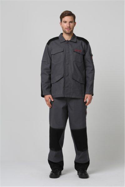 350gsm Fr Rated Winter Coats  , EN11611 Fire Retardant Apparel With Studs