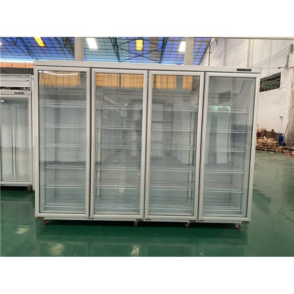 The best multi doors commercial glass display showcase drink coolers upright fridge for sale