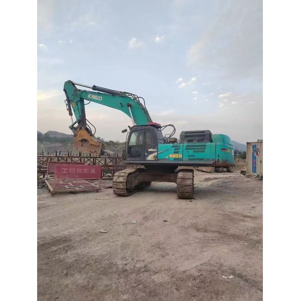 Premium Used KOBELCO SK495D Hydraulic Excavator Well-Maintained 49,500kg Aux Hydraulics