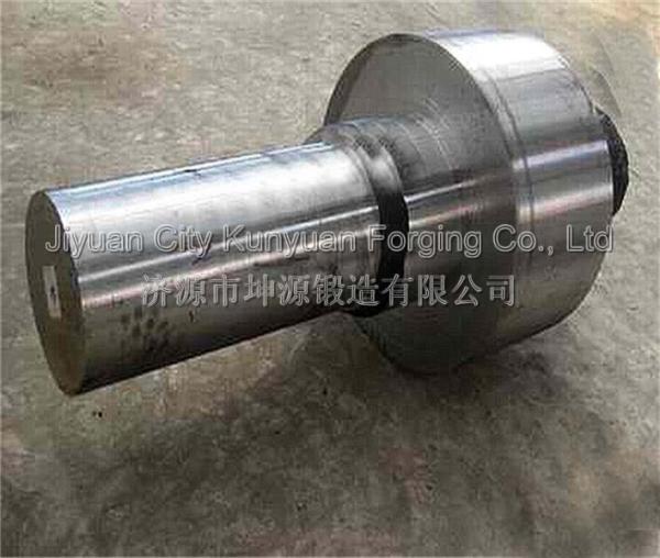 42CrMo4 OD702 x350 x1500mm Threaded Metal Hardened Forged Steel Shaft For Ship Building Industry
