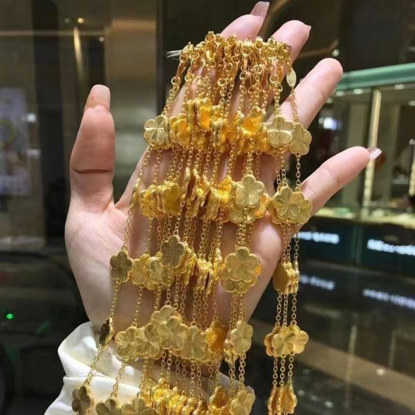 Pulsera de oro de 18k AU750 para mujer, pulsera de cuentas de piedras preciosas de oro, joyería de piedra natural de moda. Recomendada para regalos corporativos y pedidos personalizados.