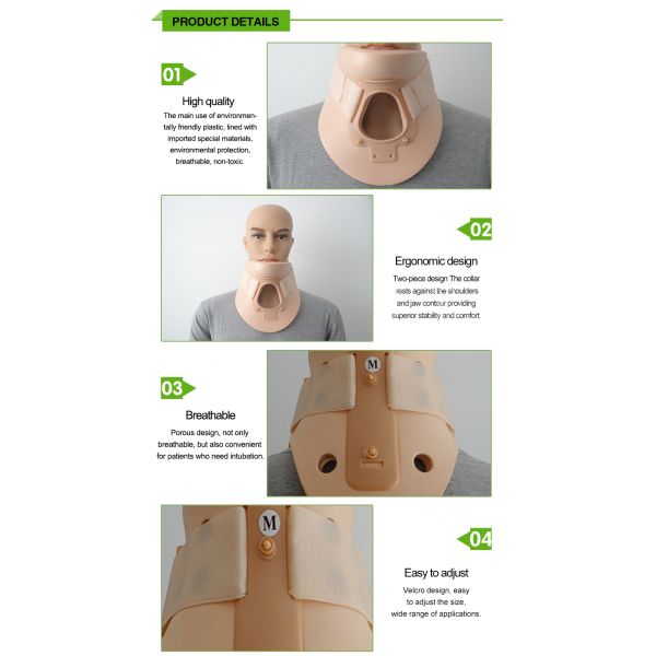 Good selling cervical collar plastic Philadelphia collar neck support