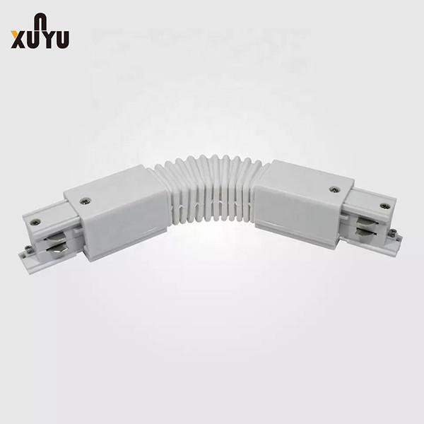 XUNYU Track Lighting Accessories Three Circuit Soft Connection Rail