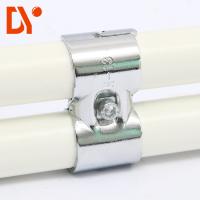 Conector magro cromado do tubo que recicla o diâmetro de 28mm para o sistema da mesa de escritório