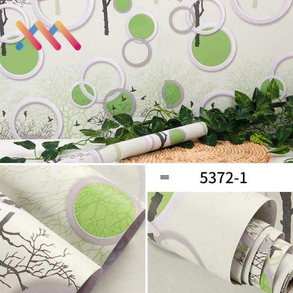 DIY Home Decoration Modern Design Style 3D Self Adhesive PVC Vinyl Wallpaper