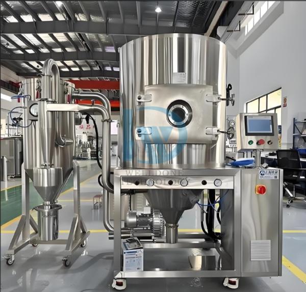 In Low Cost and High Efficient Spray Dryer for Hemoglobin Powder for Animal Feed