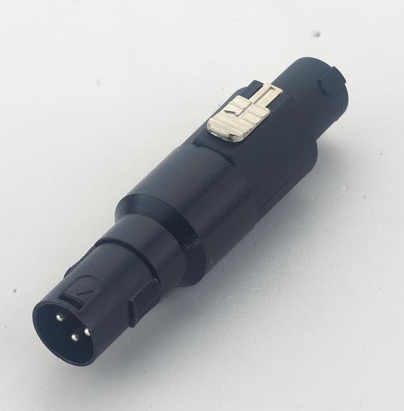 3 Pin male XLR To Speaker male  Connector Adapter , XLR Connector DB2022