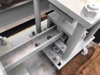 Máquina anterior do parafuso prisioneiro do metal & do rolo da trilha com perfuração