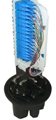 Stable Waterproof Cable Junction Box , Ftth Enclosure 96 Fibers Total Capacity